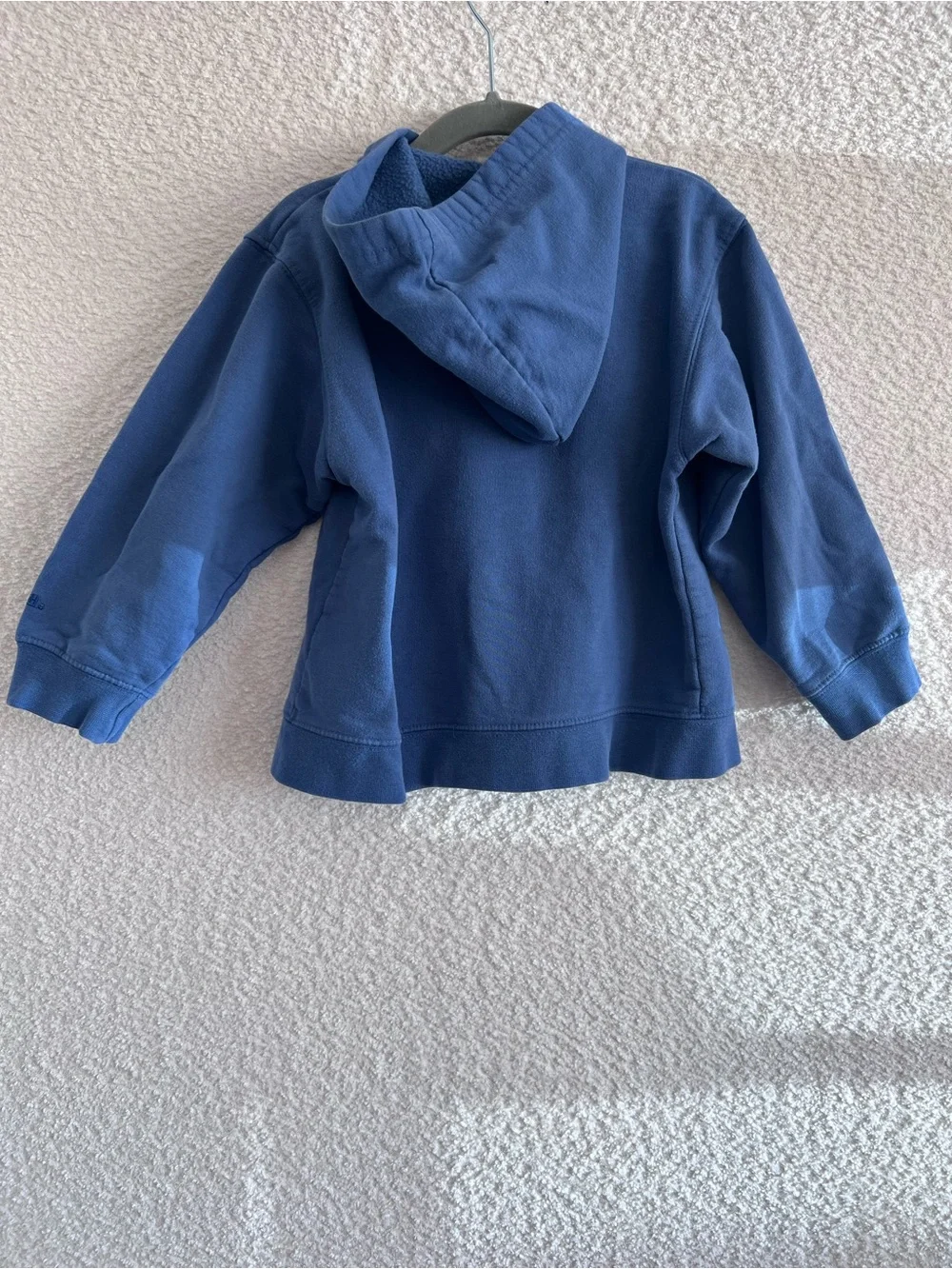 OshKosh Zip Up Vintage Toddler Sweatshirt Blue Hoodie Size‎ 4T